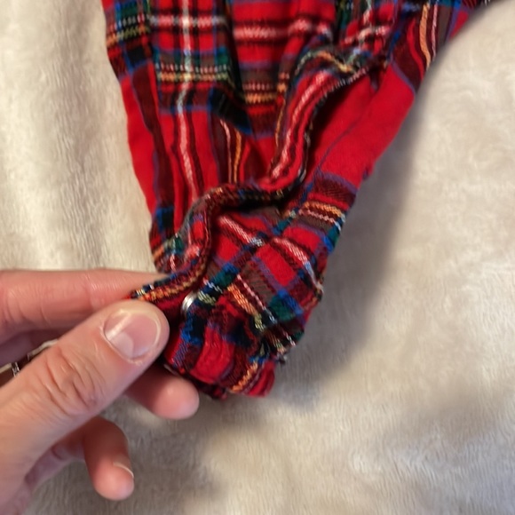 Christmas Holiday Red Plaid Bundle | 6-9 & 6-12 mos - Picture 9 of 13